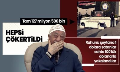 İstanbul’da dev operasyon! 127 milyon 500 bin sahte ABD doları ele geçirildi!.