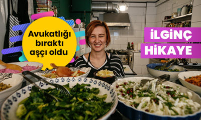 Avukatlığı bırakıp, aşçı oldu!.