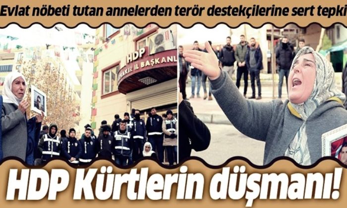Diyarbakır anneleri: “HDP Kürtlerin düşmanı…” (video haber)