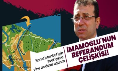 Kanal İstanbul referandumdan vize alsa bile, halkçı(!) İmamoğlu halka rağmen dava açacakmış!.