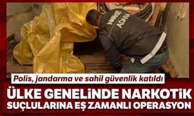 İçişleri Bakanlığı’ndan 81 ilde eş zamanlı narkotik uygulaması…