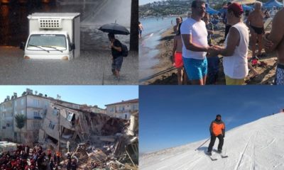 Karada, denizde, selde, depremde her koşulda tatil keyfi…