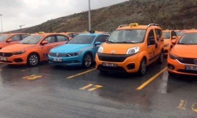 Yerli otomobile bir destekte İstanbul Havalimanı taksicilerinden geldi!.
