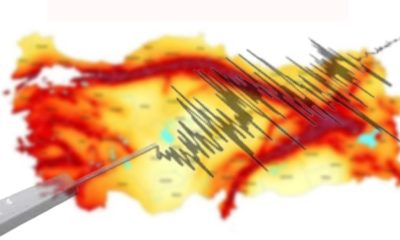İşte Türkiye’nin deprem riski haritası…