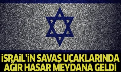 Şiddetli yağışlar İsrail’in uçaklarına hasar verdi!.