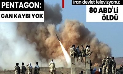Pentagon, “Can kaybı yok!” İran, “80 Amerikalı öldürüldü!”