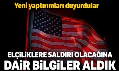 Birleşik Devletler Dışişleri Bakanı Pompeo: “Elçiliklere saldırı olacağına dair bilgi aldık!.”