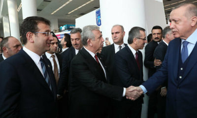İmamoğlu ve Yavaş Akıllı Şehirler Kongresi’ni terk etti!.