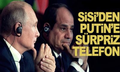 Diktatör Sisi’den, Putin’e sürpriz telefon… (çeviri haber)