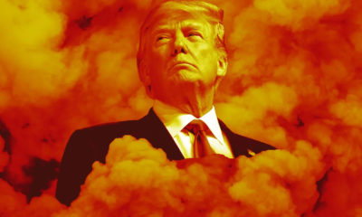 Slovenya’da Amerika nefreti! Trump’ın heykelini yaktılar!.