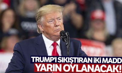 Temsilciler Meclisi azil maddelerinin Senatoya gönderilmesini yarın oylayacak!.