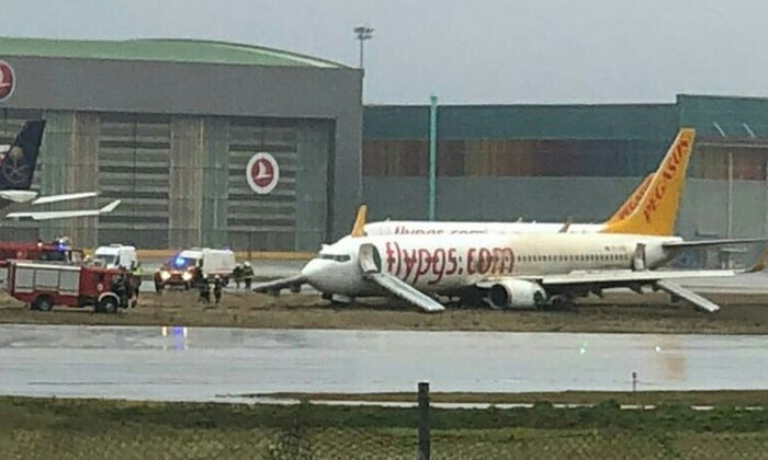 Yine bir Pegasus faiciası!. Sabiha Gökçen’de uçak pistten çıktı!.