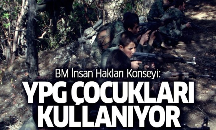 BM İnsan Hakları Konseyi: “YPG, çocukları kullanıyor!.”