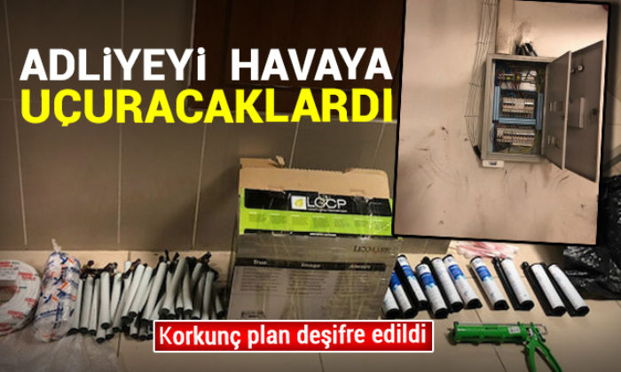 Silopi Adliyesi’ni havaya uçuracaklardı, alçak plan suya düştü!.