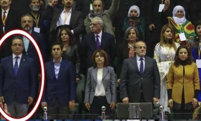 Rezalet! HDP Kongresinde CHP’li vekilden Öcalan’a saygı duruşu…