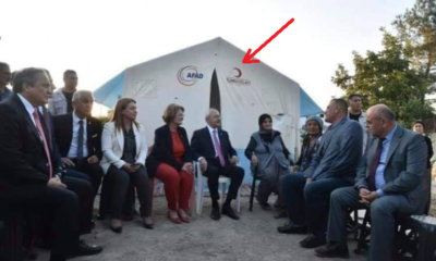 Kılıçdaroğlu’nun “Hiç Görmedim!” dediği Kızılay çadırının önünde görüntüsü çıktı!. (Video Haber)