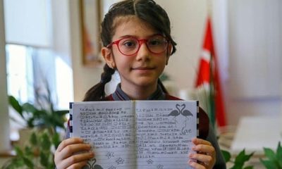 Elanur matematikte dünya birincisi oldu, sosyal medyaya damgasını vurdu!.