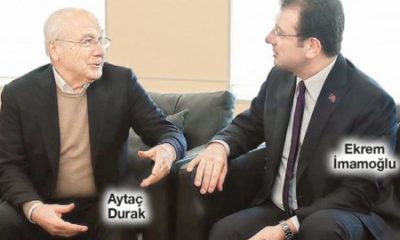 Aytaç Durak’tan CHP’lilerin bile yaka silktiği Ekrem İmamoğlu’na güzelleme…