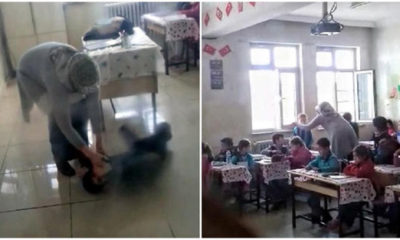 Gaziantep’te öğretmen dehşeti! 2. sınıf öğrencilerini böyle dövdü!.
