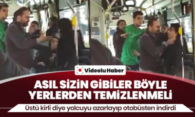 Bursa’da üzeri kirli diye çocuğu dövüp otobüsten indirdiler!. (video haber)