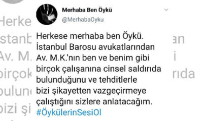 İstanbul’da ünlü avukattan genç avukata cinsel taciz!.