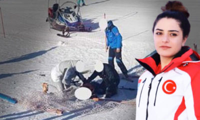 Milli kayakçı yarışma için gittiği Slovenya’da kahraman oldu! Helal sana Sıla!.