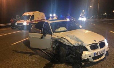 Ankara’da trafik kazası: Yaralılar var!.