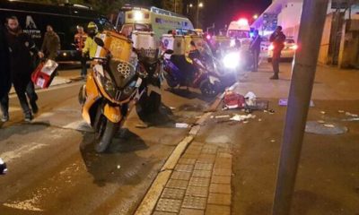 Kudüs’te bir Filistinli aracını İsrail askerlerinin üzerine sürdü: 12 İsrail askeri yaralı…
