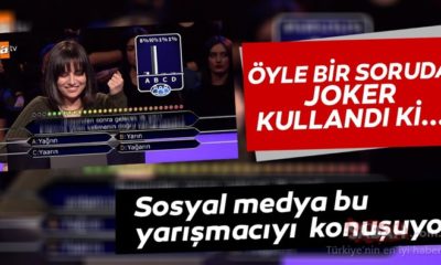 ‘Kim Milyoner Olmak İster’de yarışmacı öyle bir soruya joker kullandıki sosyal medya resmen yıkıldı!. (Tıkla İzle)