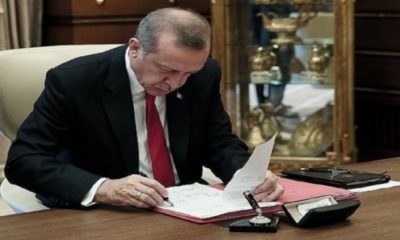 Başkan Erdoğan imzaladı!. Yeni başkan belli oldu!.