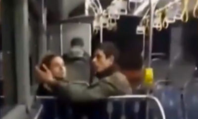 İstanbul’da otobüste öpüşme tartışması!. Genç kızdan gösterilen tepkilere öyle bir cevap geldi ki…