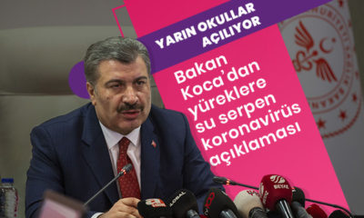 Fahrettin Koca: “Yeni coronavirüs tanısı olan hiçbir vakamız yok!.”