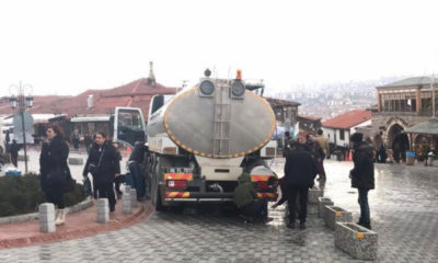 CHP’nin yönettiği Ankara’da klasik su tankeri uygulaması başladı!.