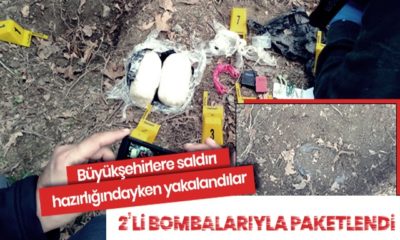 İçişleri Bakanlığı:” PKK’lı iki terörist, büyükşehirlerde saldırı hazırlığındayken yakalandılar!.”