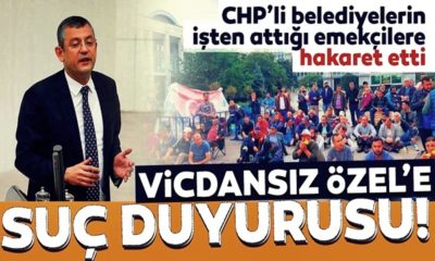 İBB çalışanlarından CHP’li Özel’in skandal sözlerine suç duyurusu… (video haber)