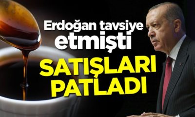 Başkan Erdoğan tavsiye etmişti! Satışları patladı!.