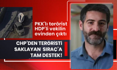 CHP’den teröristi evinde saklayan HDP’li vekile destek…
