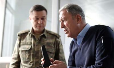 Milli Savunma Bakanı Hulusi Akar İdlib’de ki askerlere telsizden seslendi!.