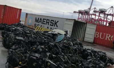 Polise “Hurda Var” dedikleri konteynerden servet çıktı!.