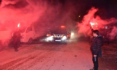 Kavga ihbarı ile çağırdıkları jandarma ekibine unutamayacakları bir sürpriz yaptılar..