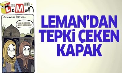 Alçaklığın dibine vurdular!. Leman’dan tepki çeken coronavirüs kapağı…