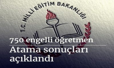 750 engelli öğretmen atama sonuçları açıklandı!. MEB sonuç sorgulama..
