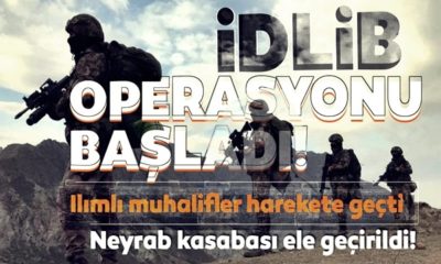 Başkan Erdoğan “an meselesi” demişti, İdlib operasyonu başladı!.