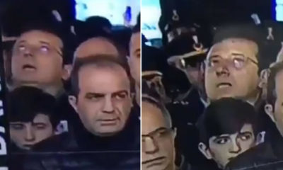 Şehit cenazesine katılan Ekrem İmamoğlu’ndan tuhaf görüntü… (video haber)