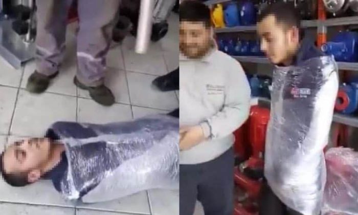 Engelli genci önce streç filme sardılar sonra dövüp tecavüz ettiler!.