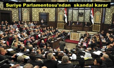 Suriye parlamentosu sözde ermeni soykırımını kabul etti!.