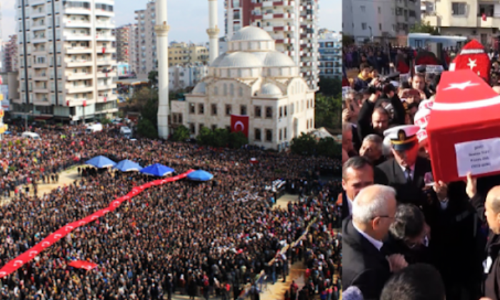İdlib kahramanlarına veda… Türkiye şehitlerini uğurluyor!.