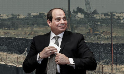 Diktatör Sisi İsrail’e özendi! Gazze sınırına duvar örüyor!. (çeviri haber)