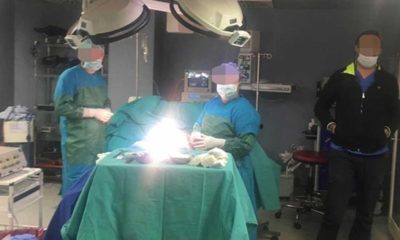 Özel hastanede yetkisiz operasyon! Ameliyat sırasında gözaltına alındılar!.