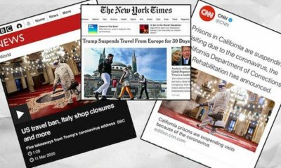 Corona haberlerinde cami, başörtülü kadın gibi İslami sembolleri kullanan Batı medyası İslamofobiyi körüklüyor!.